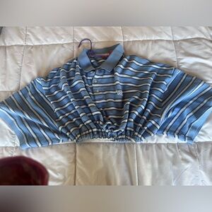 Rocawear cropped synch Polo